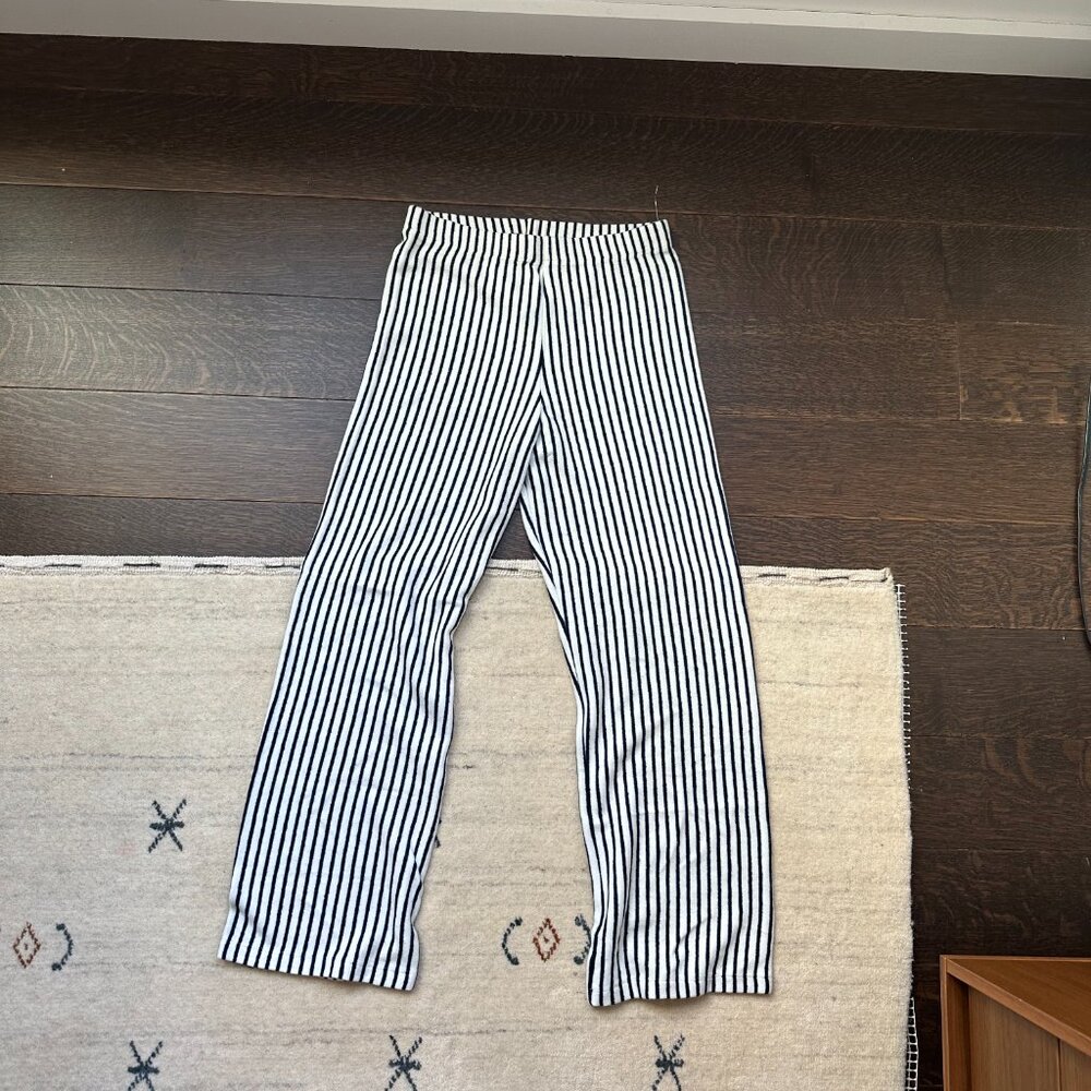 NWOT Leset Lori Stripe Burnout Pants Size Small
